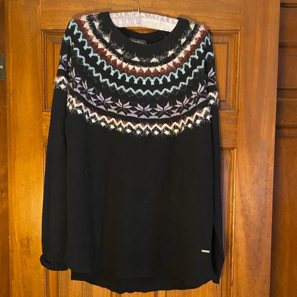 Eddie Bauer acrylic sweater women